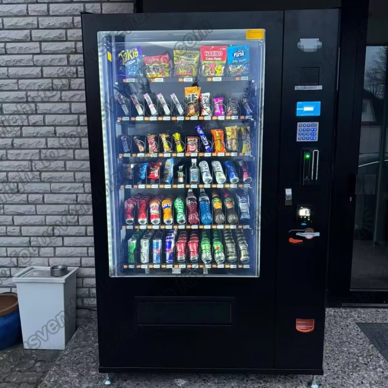 Meal Prep Vending Machine - Customized Snacks Drinks Food Water Vending
