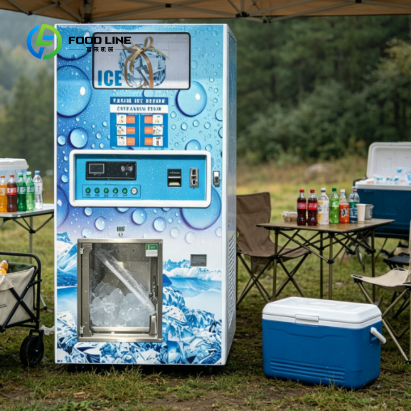 Customized Bagged Ice Processi - огляд і ціна Meal Prep Vending Machine