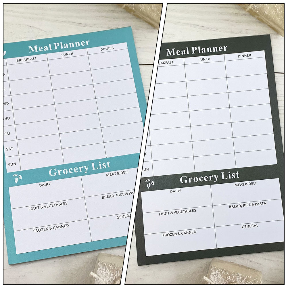 2Pcs Household Weekly Meal Pla - огляд і ціна Meal Prep Book