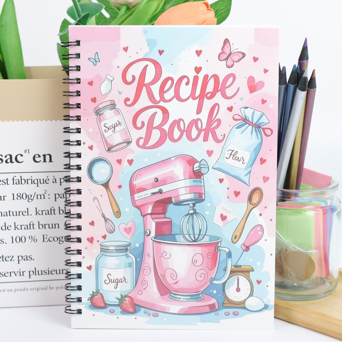 Personal Recipe Book -for Hand - огляд і ціна Meal Prep Book