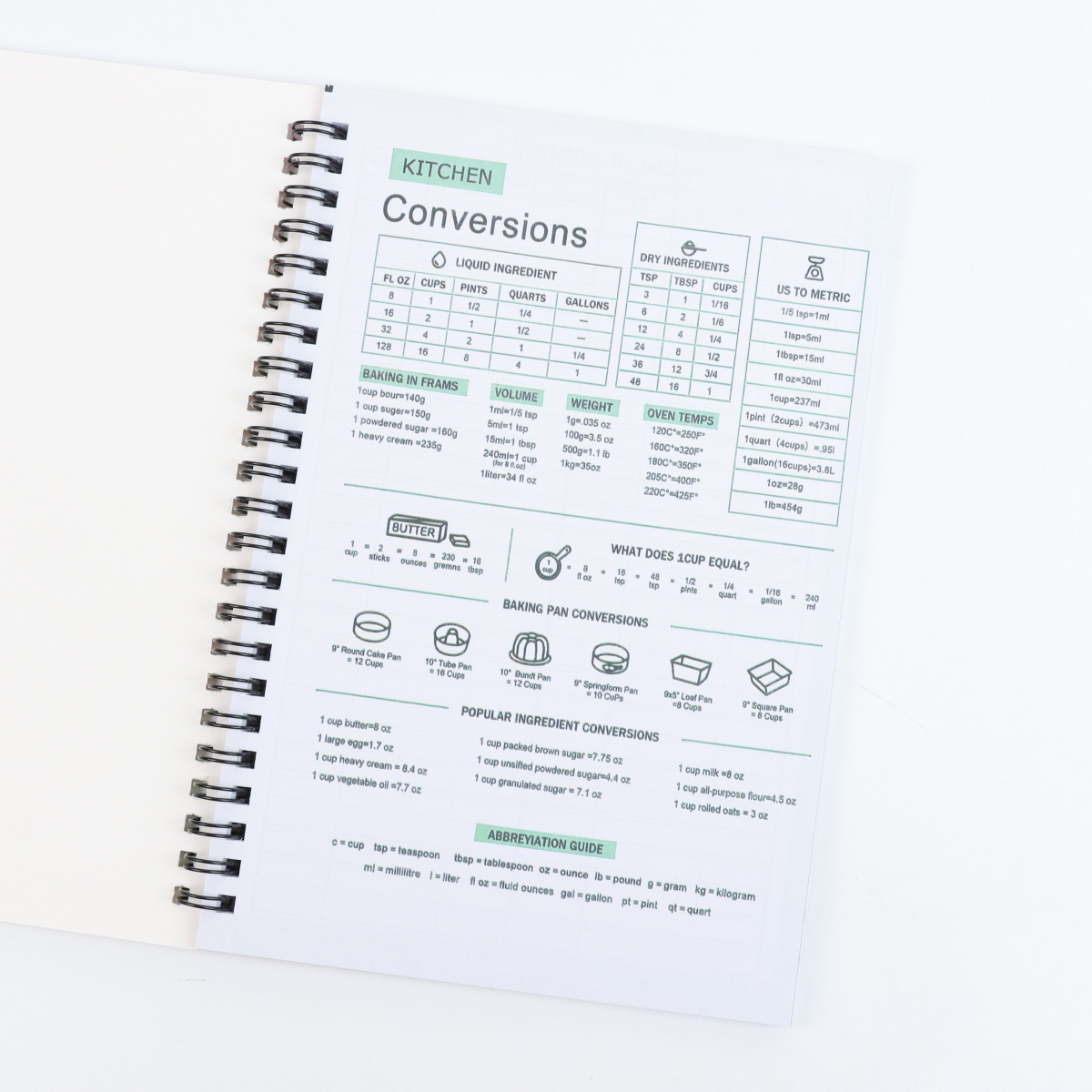 Personal Recipe Book -for Hand - огляд і ціна Meal Prep Book