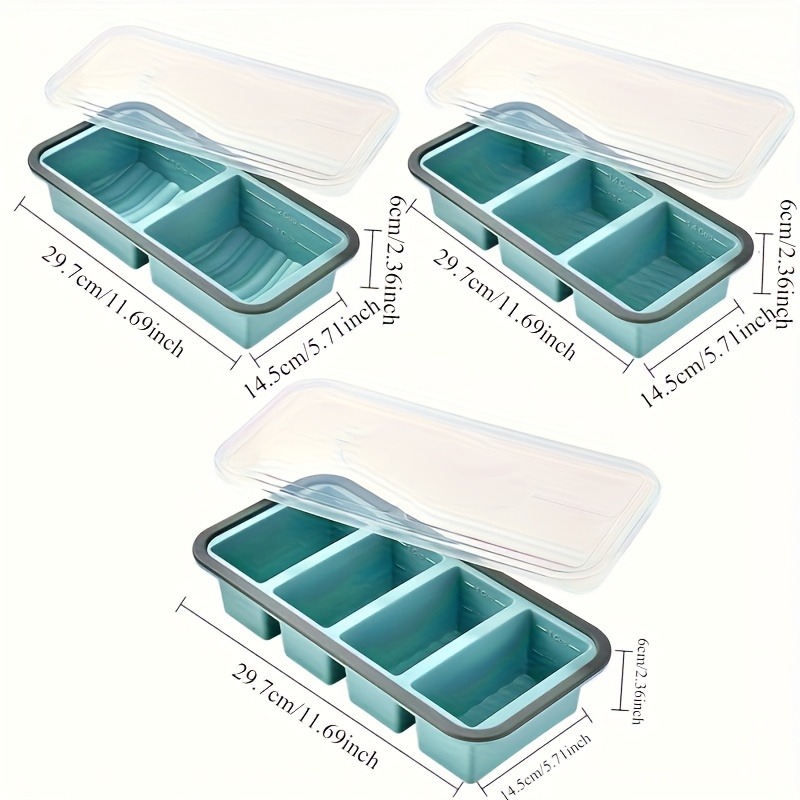Extra Large Square Food Storag - огляд і ціна Meal Prep Chia Pudding