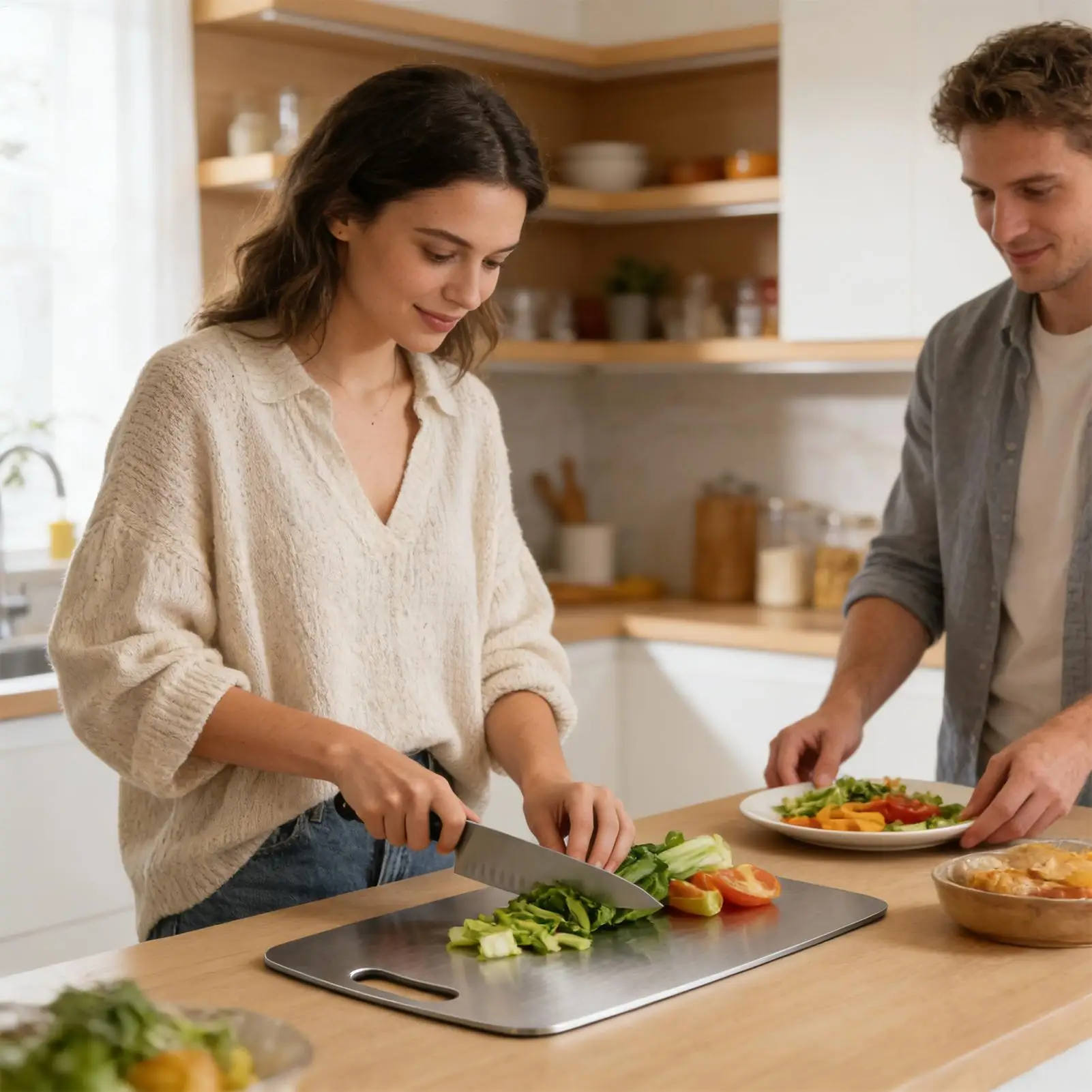 Stainless Steel Chopping Board - огляд і ціна Meal Prep With Chicken