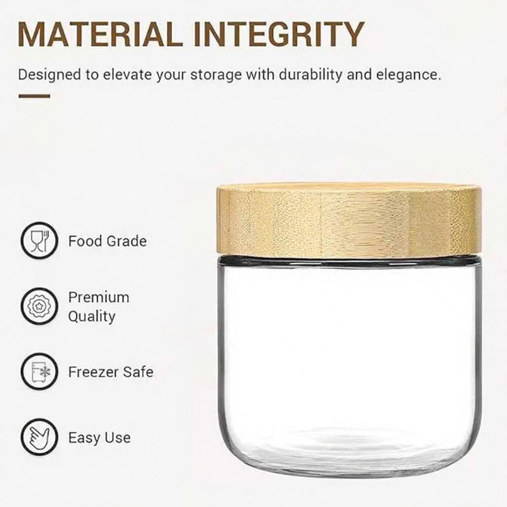 Kitchen Storage Jars Airtight  - огляд і ціна Meal Prep Jars With Lids