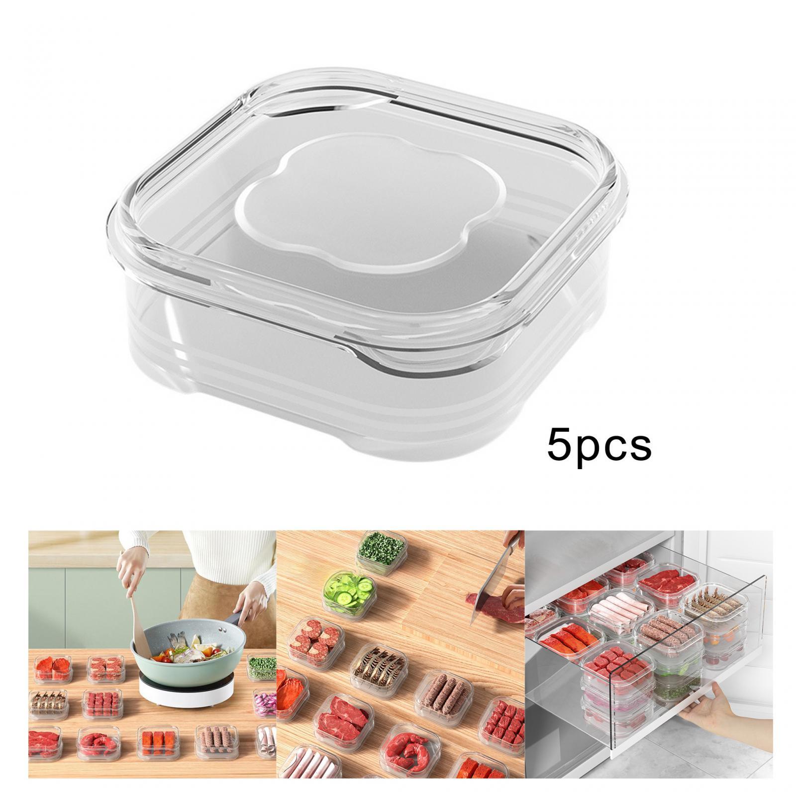 5x Food Containers for Refrige - огляд і ціна Meal Prep Seafood