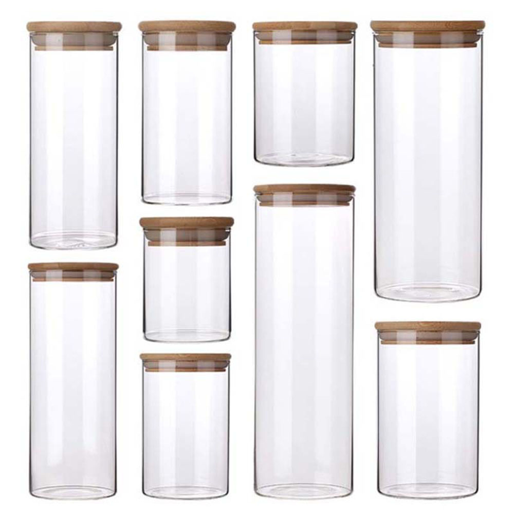 4/8pcs 250ml 500ml 1000ml Glas - огляд і ціна Meal Prep Glass Containers
