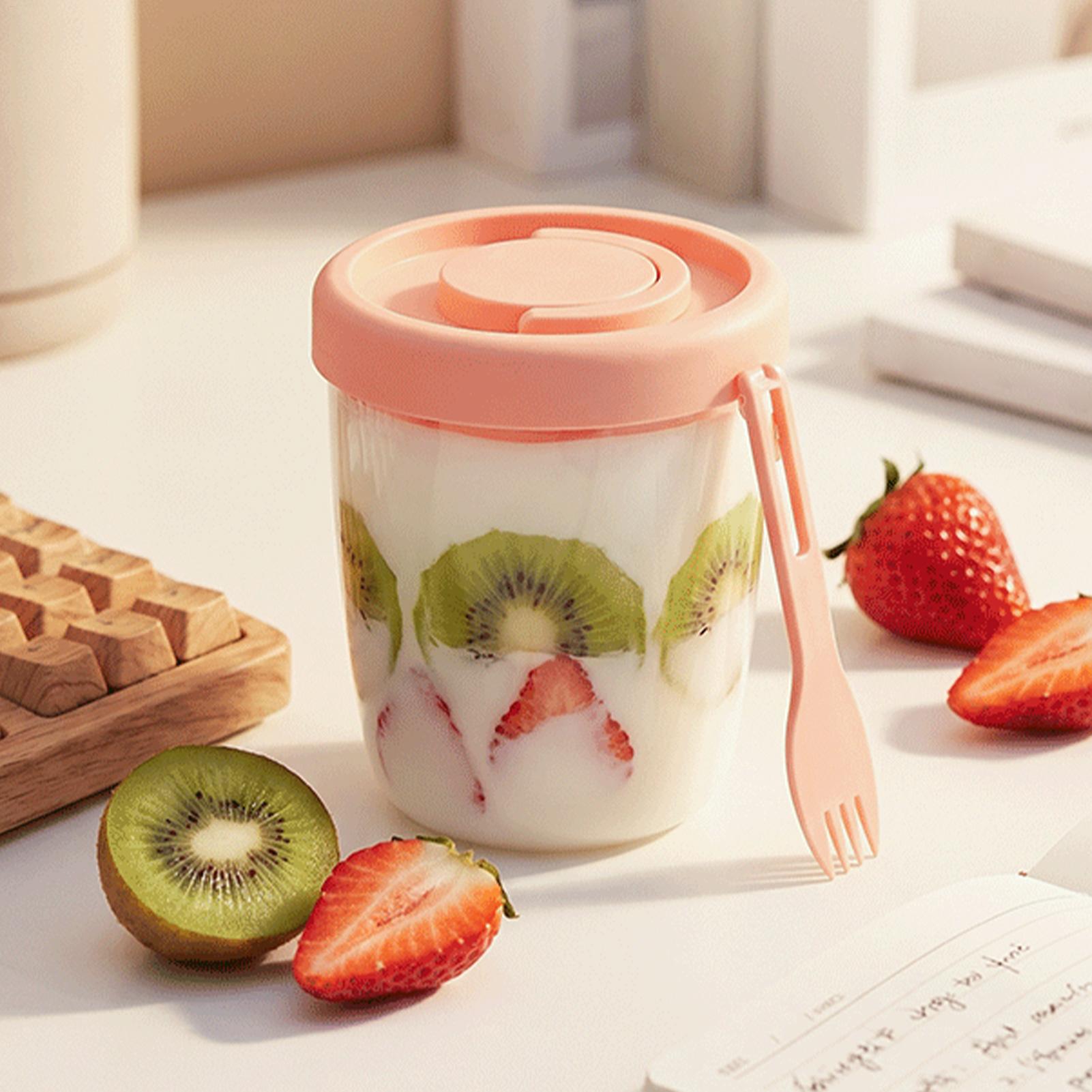 Yogurt Cups With Lids Double W - огляд і ціна Meal Prep Glass Containers