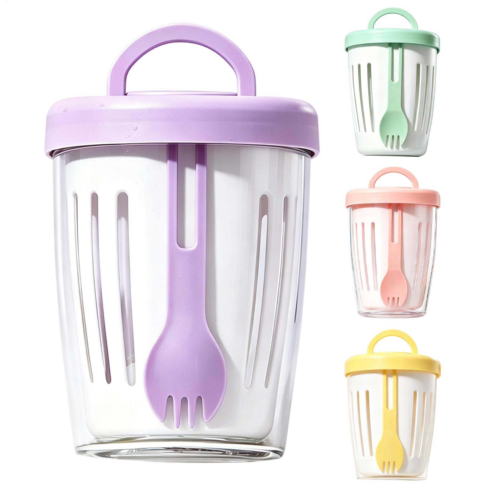 Yogurt Cups With Lids Double W - огляд і ціна Meal Prep Glass Containers