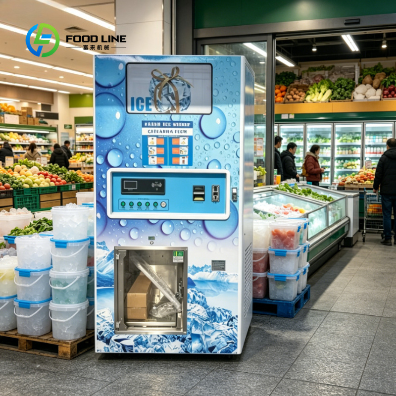 Customized Smart Ice Refill Ve - огляд і ціна Meal Prep Vending Machine