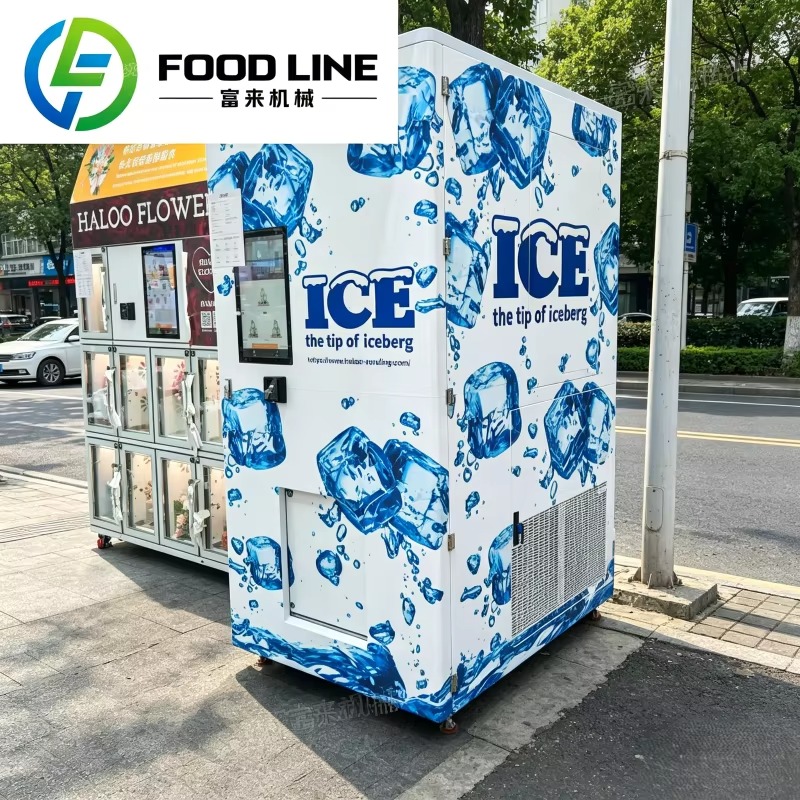 Customized Smart Ice Refill Ve - огляд і ціна Meal Prep Vending Machine