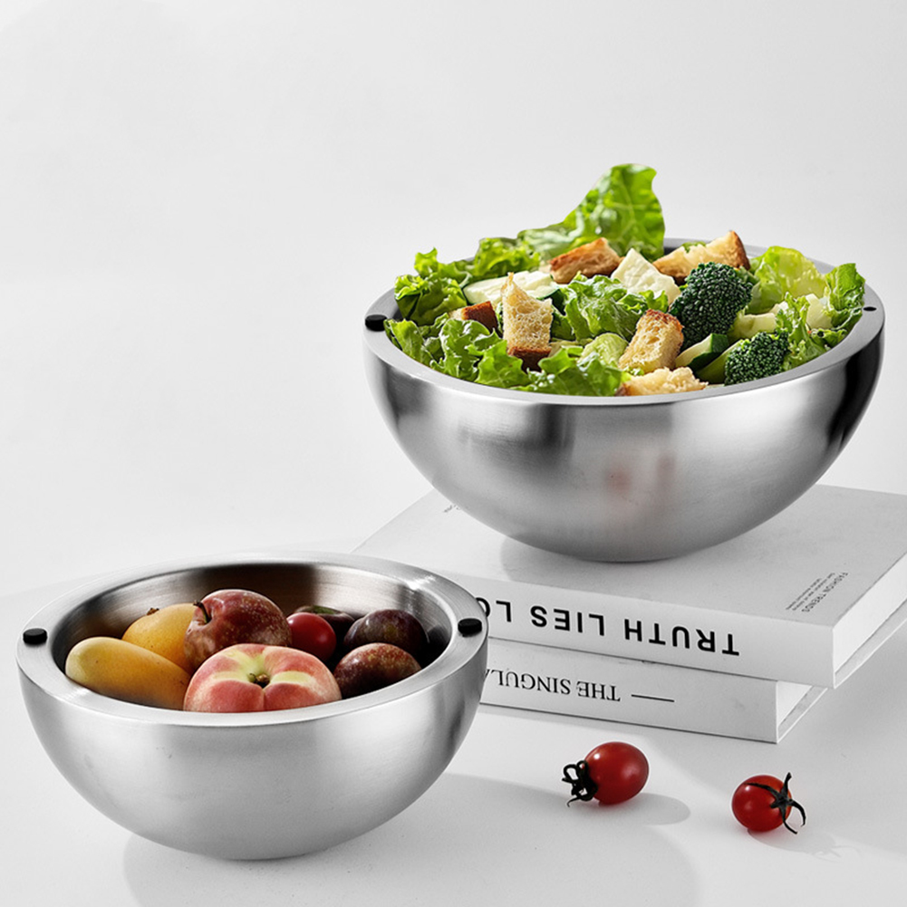 304 Thickened Salad Mixing Bow - огляд і ціна Meal Prep Bowl