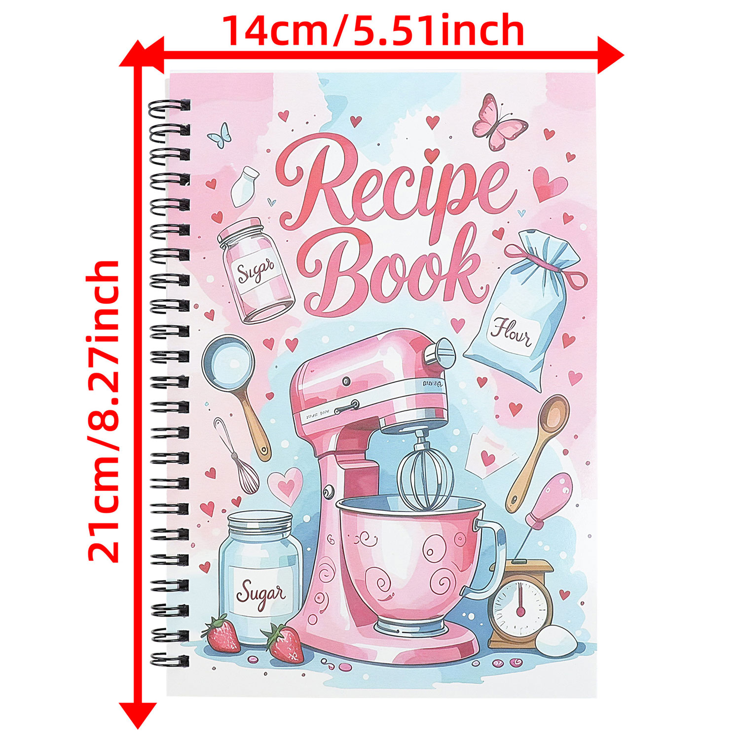 Recipe Notebook 100 Sheets Rec - огляд і ціна Meal Prep Book