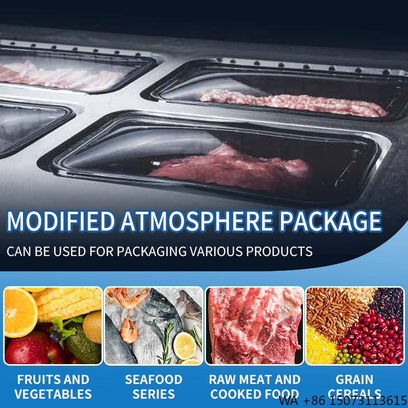 Fully Automatic Vacuum MAP Pac - огляд і ціна Meal Prep Seafood