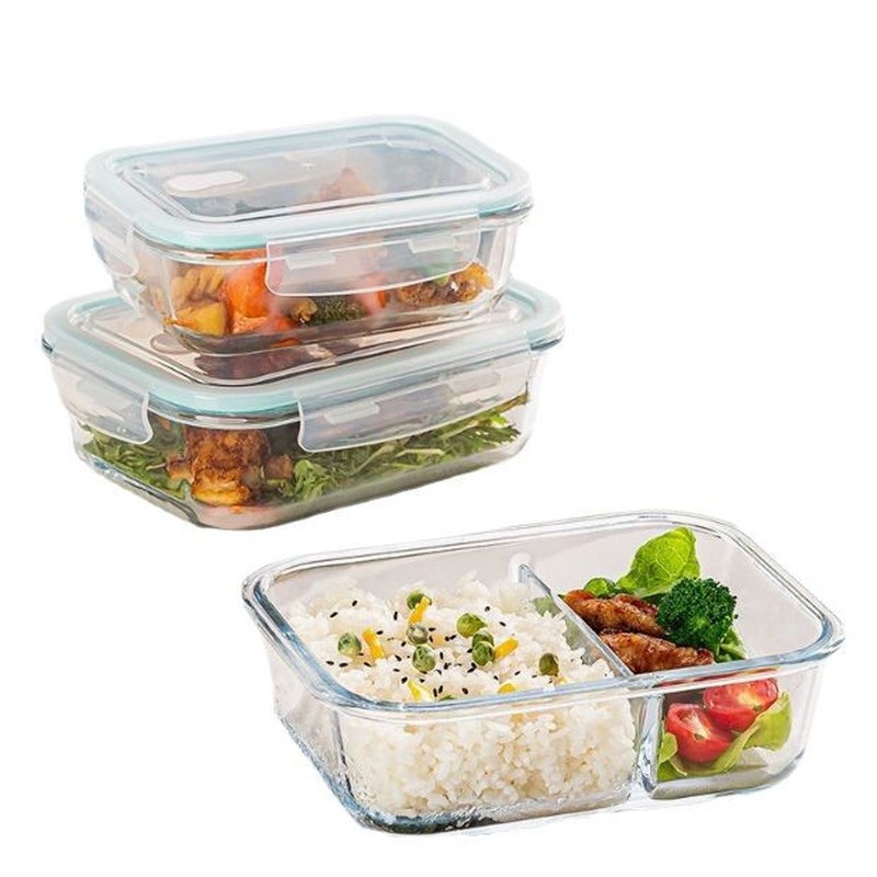 Home Kitchen Minimalist Glass  - огляд і ціна Meal Prep Bowl