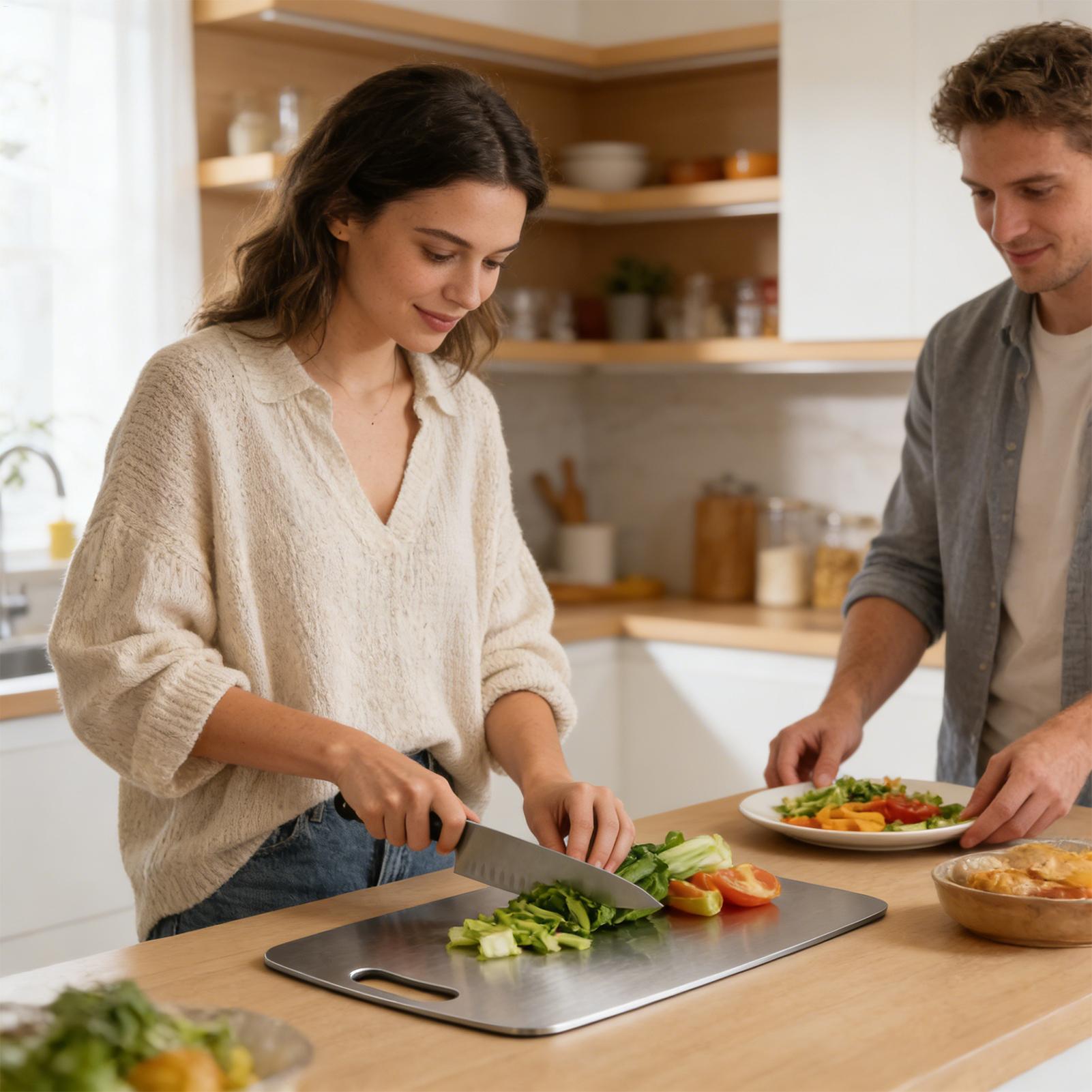 Stainless Steel Chopping Board - огляд і ціна Meal Prep With Chicken