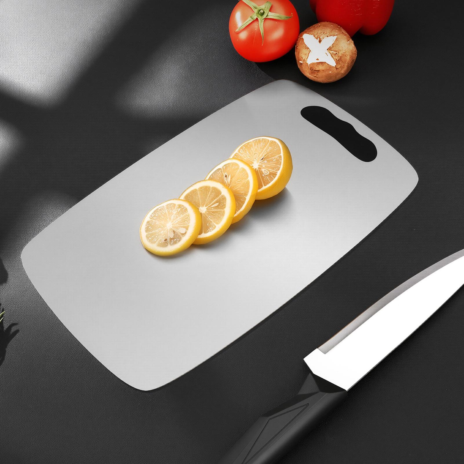 Metal Cutting Board Stainless  - огляд і ціна Meal Prep With Chicken