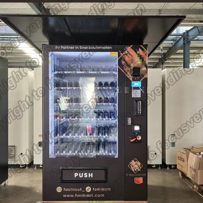 Customized Snacks Drinks Food  - огляд і ціна Meal Prep Vending Machine