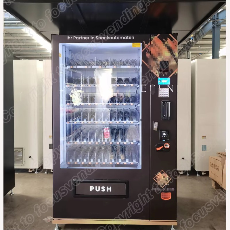 Customized Snacks Drinks Food  - огляд і ціна Meal Prep Vending Machine