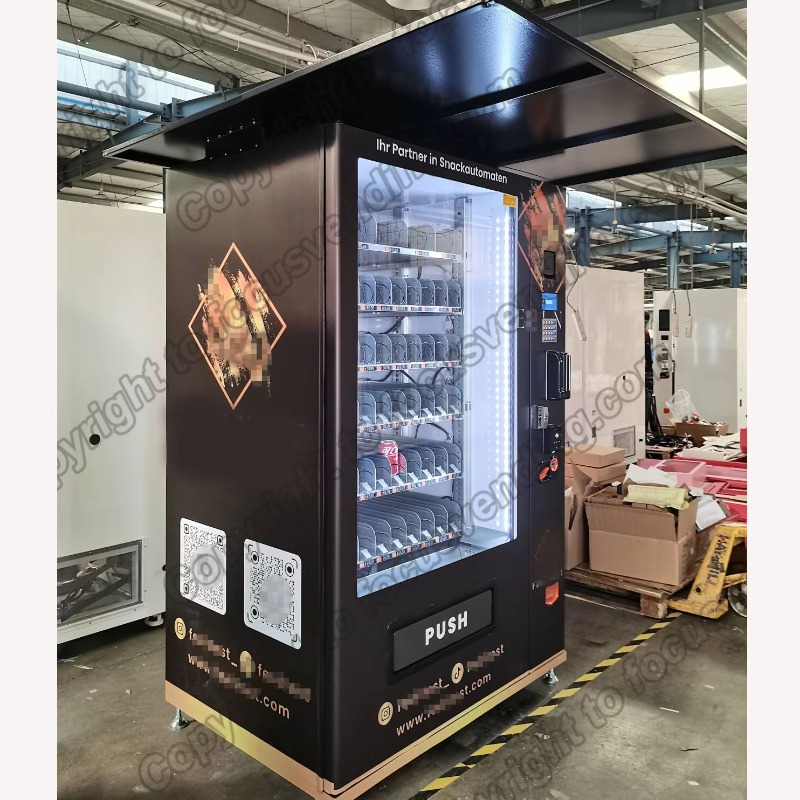 Customized Snacks Drinks Food  - огляд і ціна Meal Prep Vending Machine