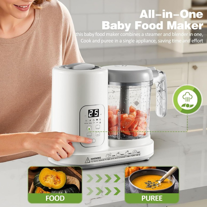 Baby Food Maker Steamer Blende - огляд і ціна Meal Prep Youtube