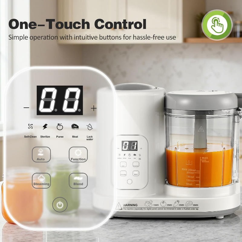 Baby Food Maker Steamer Blende - огляд і ціна Meal Prep Youtube