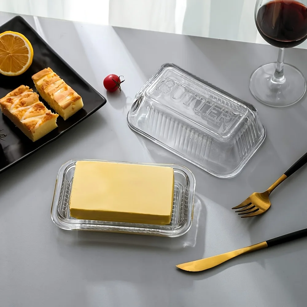 Creative Clear Butter Dish Wit - огляд і ціна Meal Prep Glass Containers