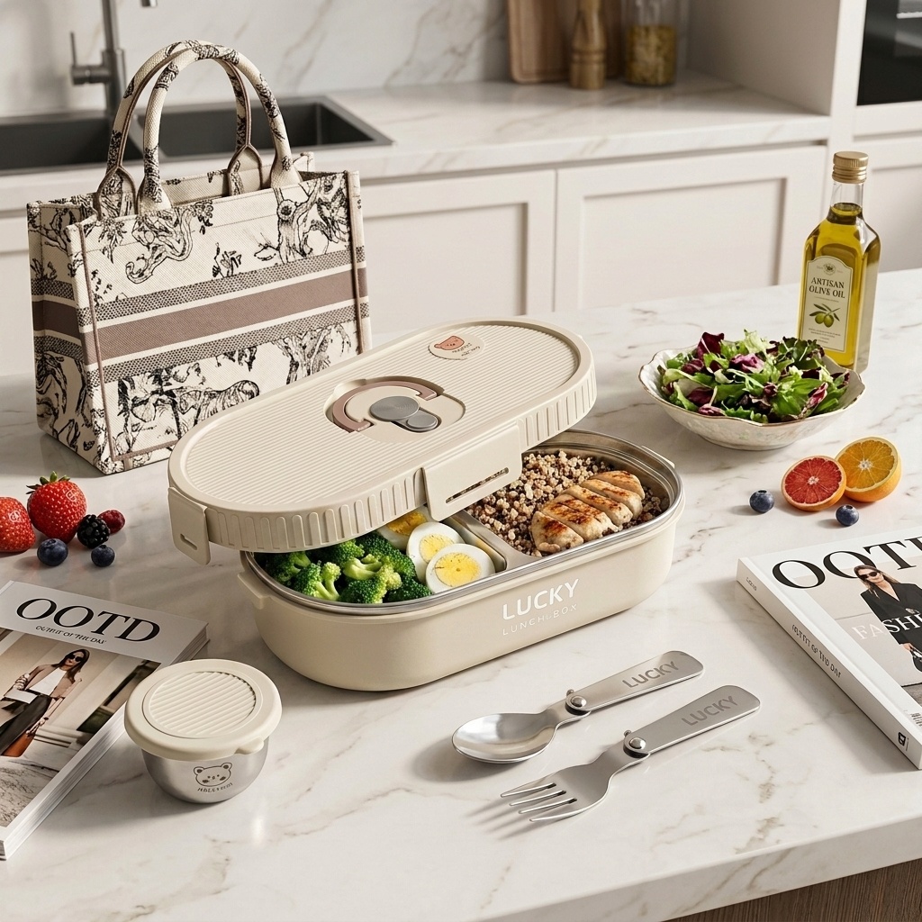 Microwavable 304 Stainless Ste - огляд і ціна Meal Prep Bowl