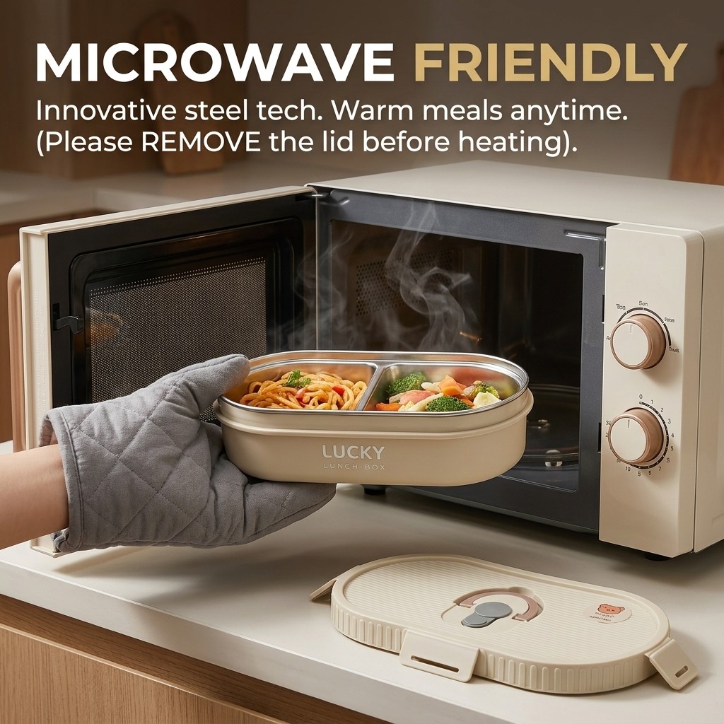 Microwavable 304 Stainless Ste - огляд і ціна Meal Prep Bowl