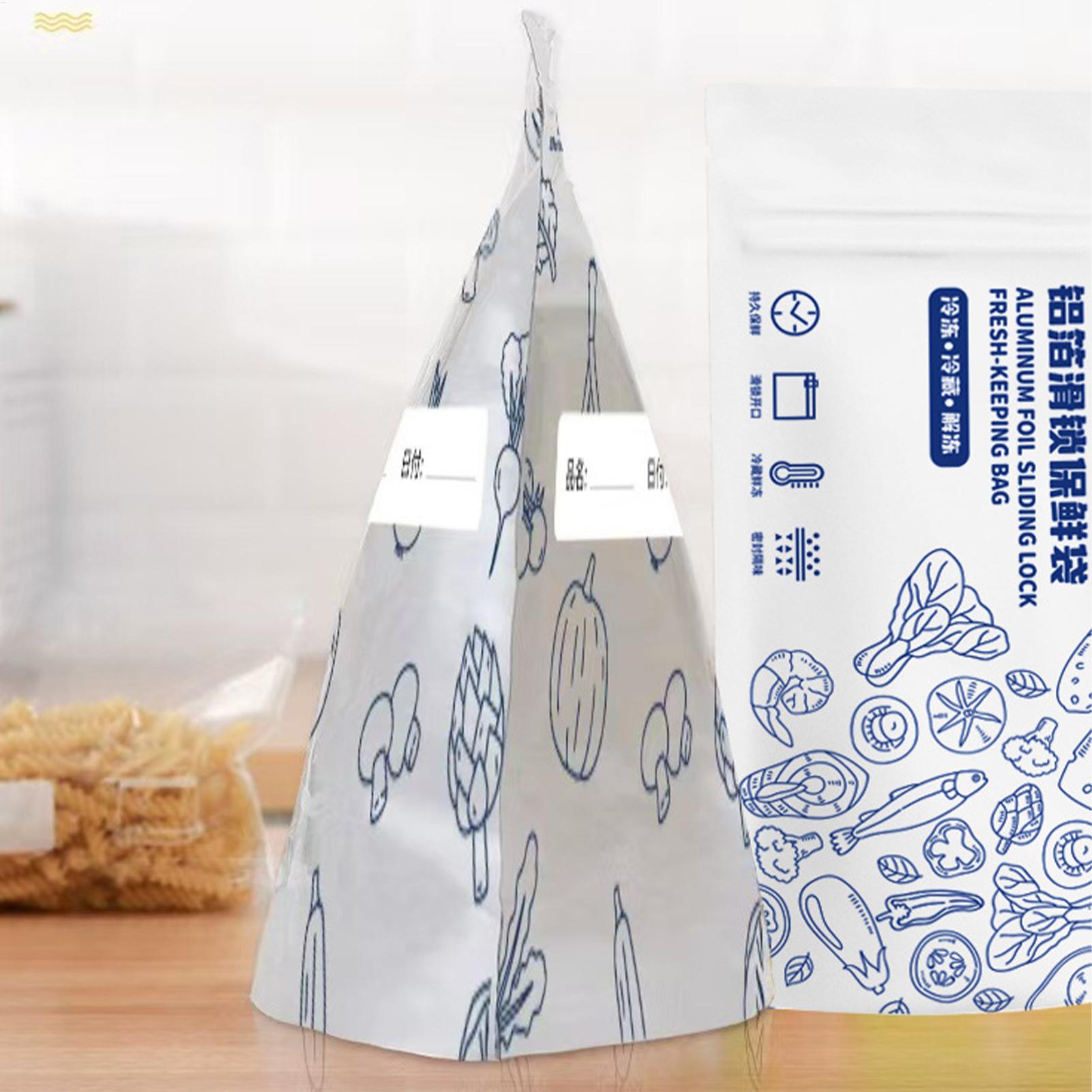 Aluminum Foil Storage Bags Vac - огляд і ціна Meal Prep Seafood