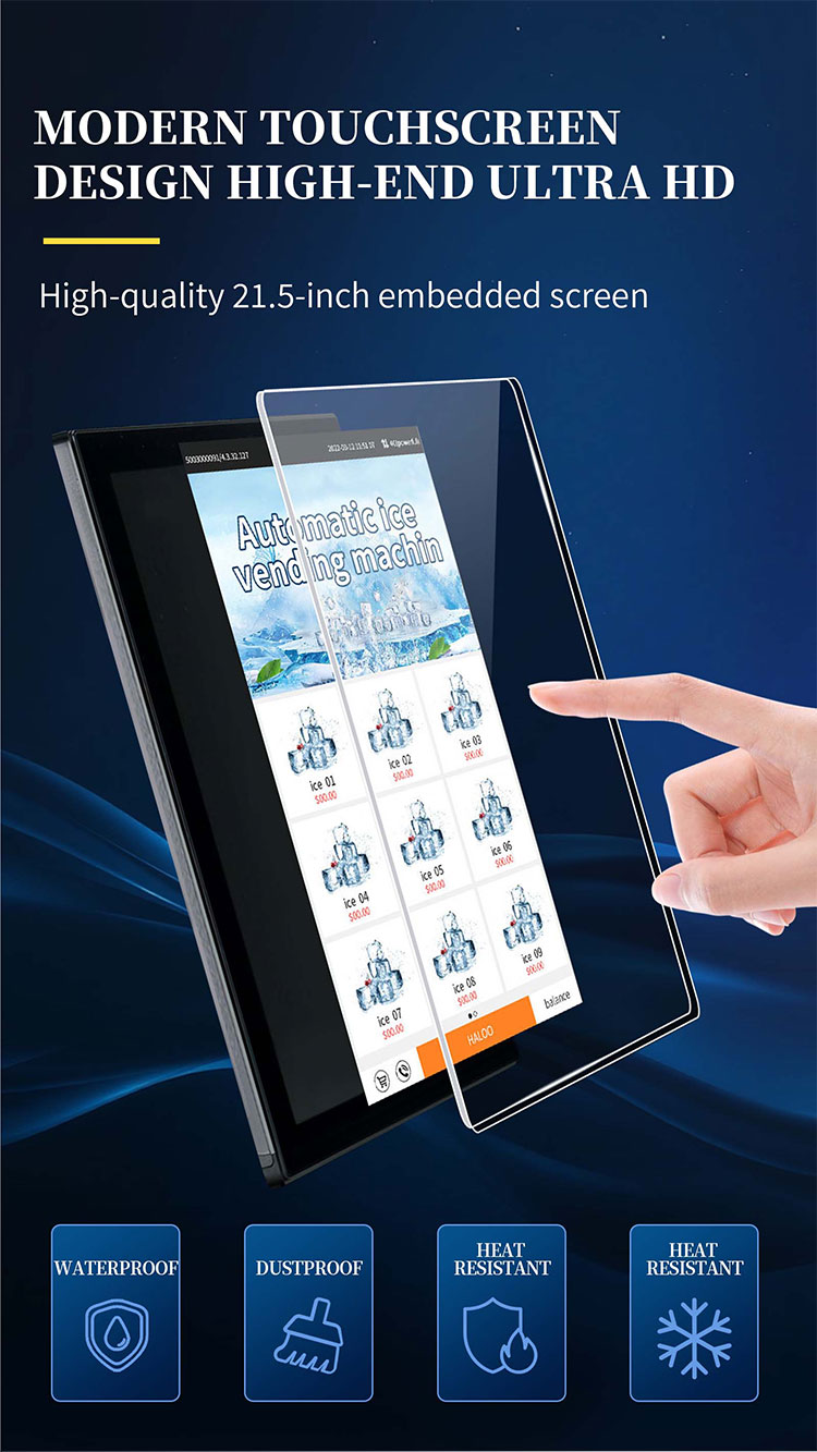 Ice Vending Machine Outdoor Cu - огляд і ціна Meal Prep Vending Machine