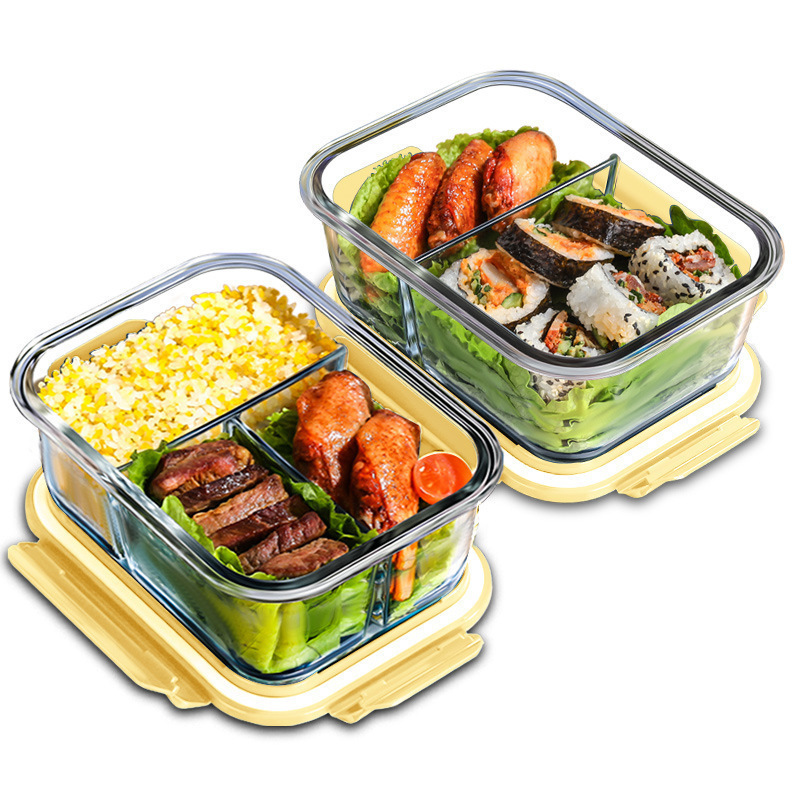 Glass Fresh-Keeping Box high B - огляд і ціна Meal Prep Glass Containers