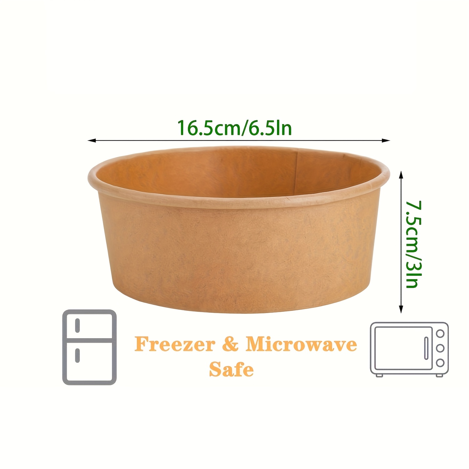44Oz/1300Ml 25/50 Pack Paper B - огляд і ціна Meal Prep Bowl