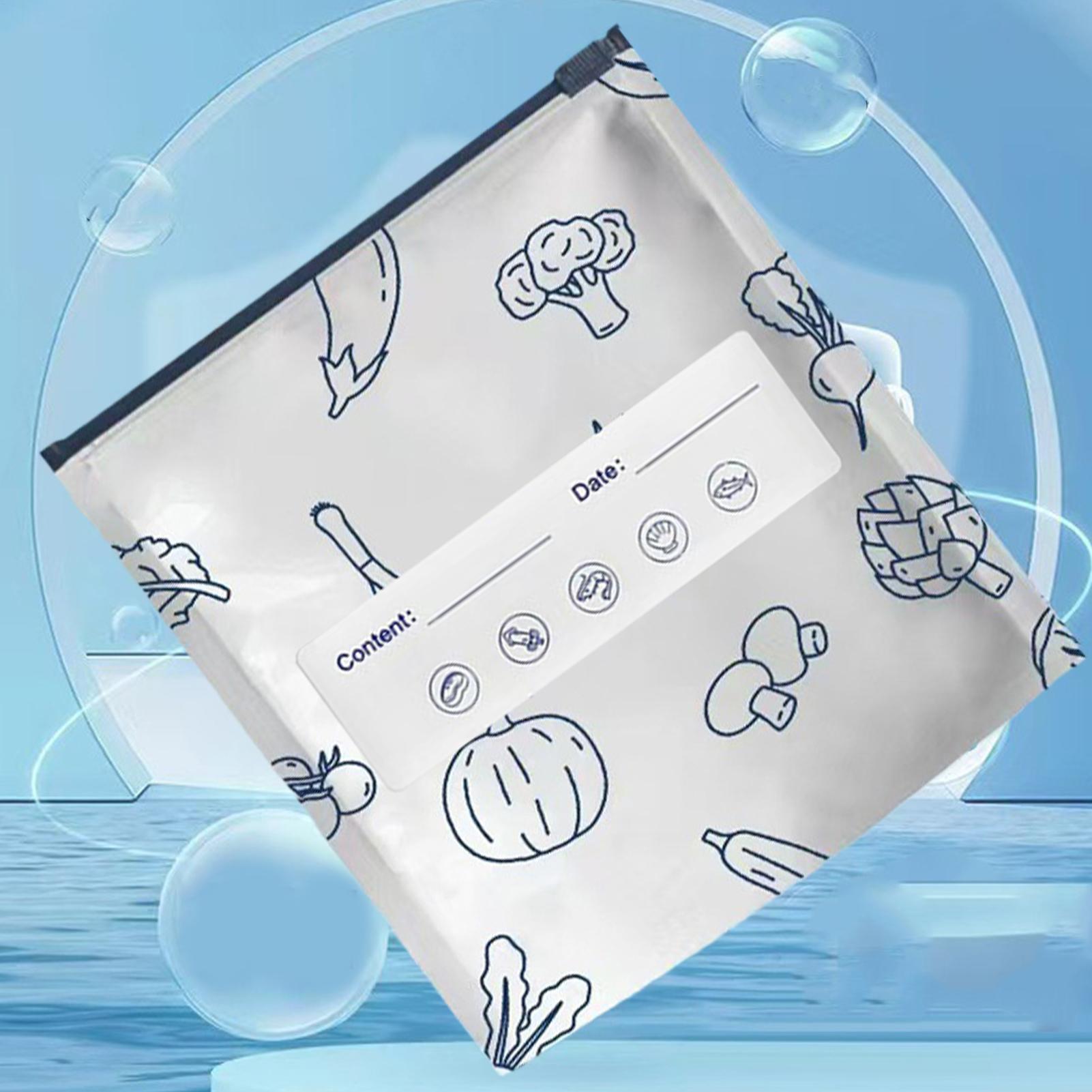 Aluminum Storage Bags 30 Piece - огляд і ціна Meal Prep Seafood