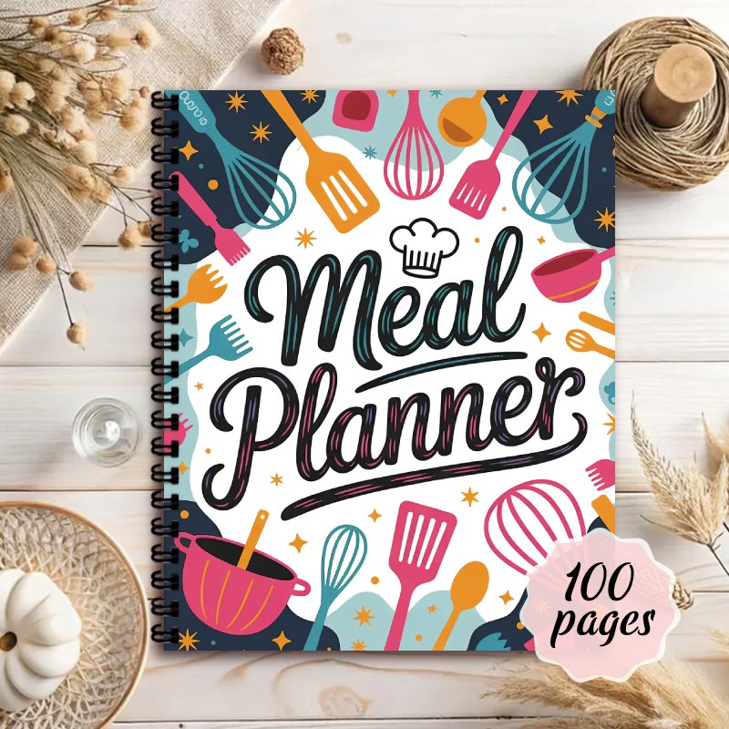Meal Planner Notebook, Weekly  - огляд і ціна Meal Prep Book