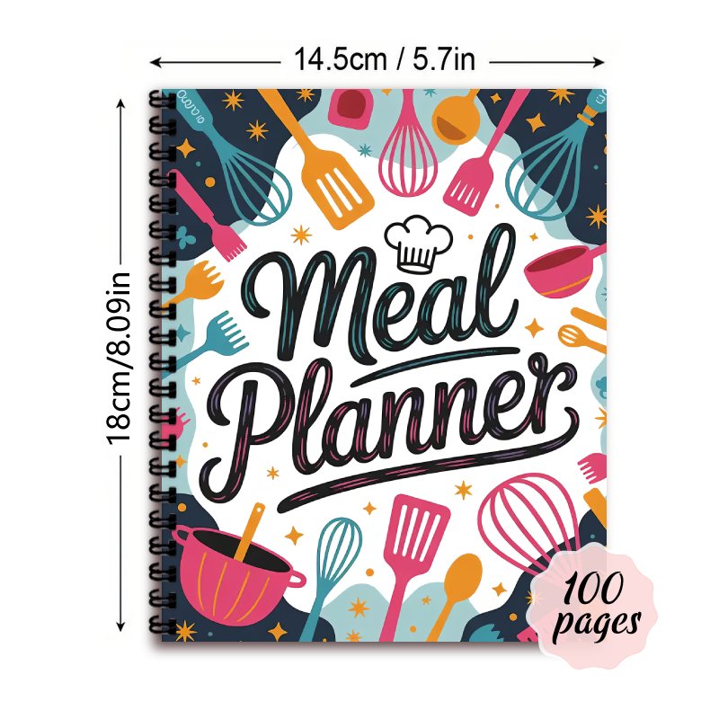Meal Planner Notebook, Weekly  - огляд і ціна Meal Prep Book