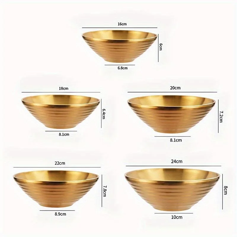 Stainless Steel Ramen Bowl Ric - огляд і ціна Meal Prep Bowl
