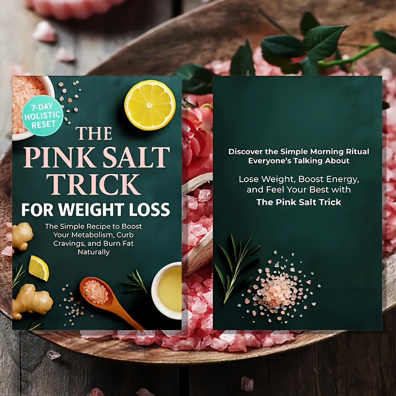 28-Day Pink Salt Diet Plan Boo - огляд і ціна Meal Prep Book