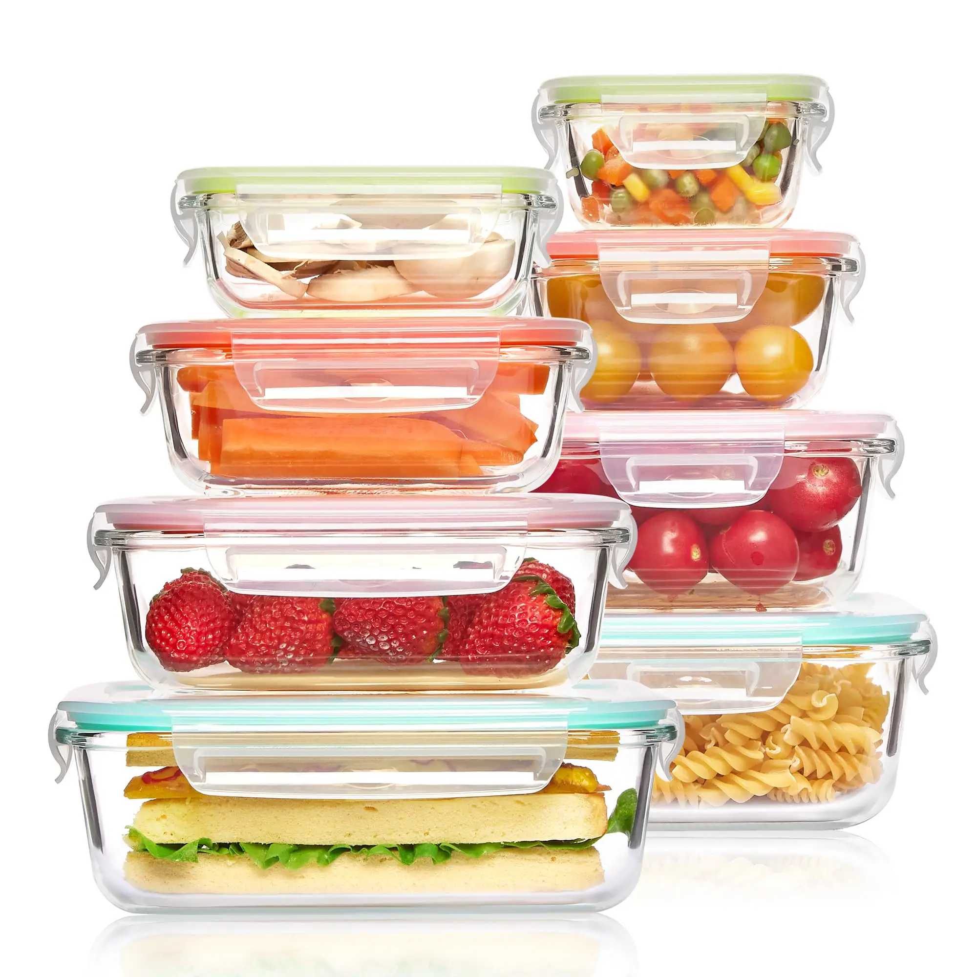 Glass Lunch Box Food Storage C - огляд і ціна Meal Prep Glass Containers