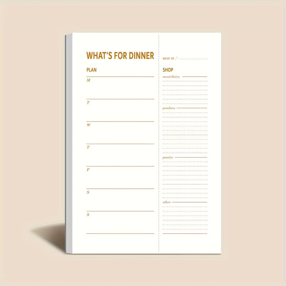 1pc Daily Diet Plan Notebook,  - огляд і ціна Meal Prep Book